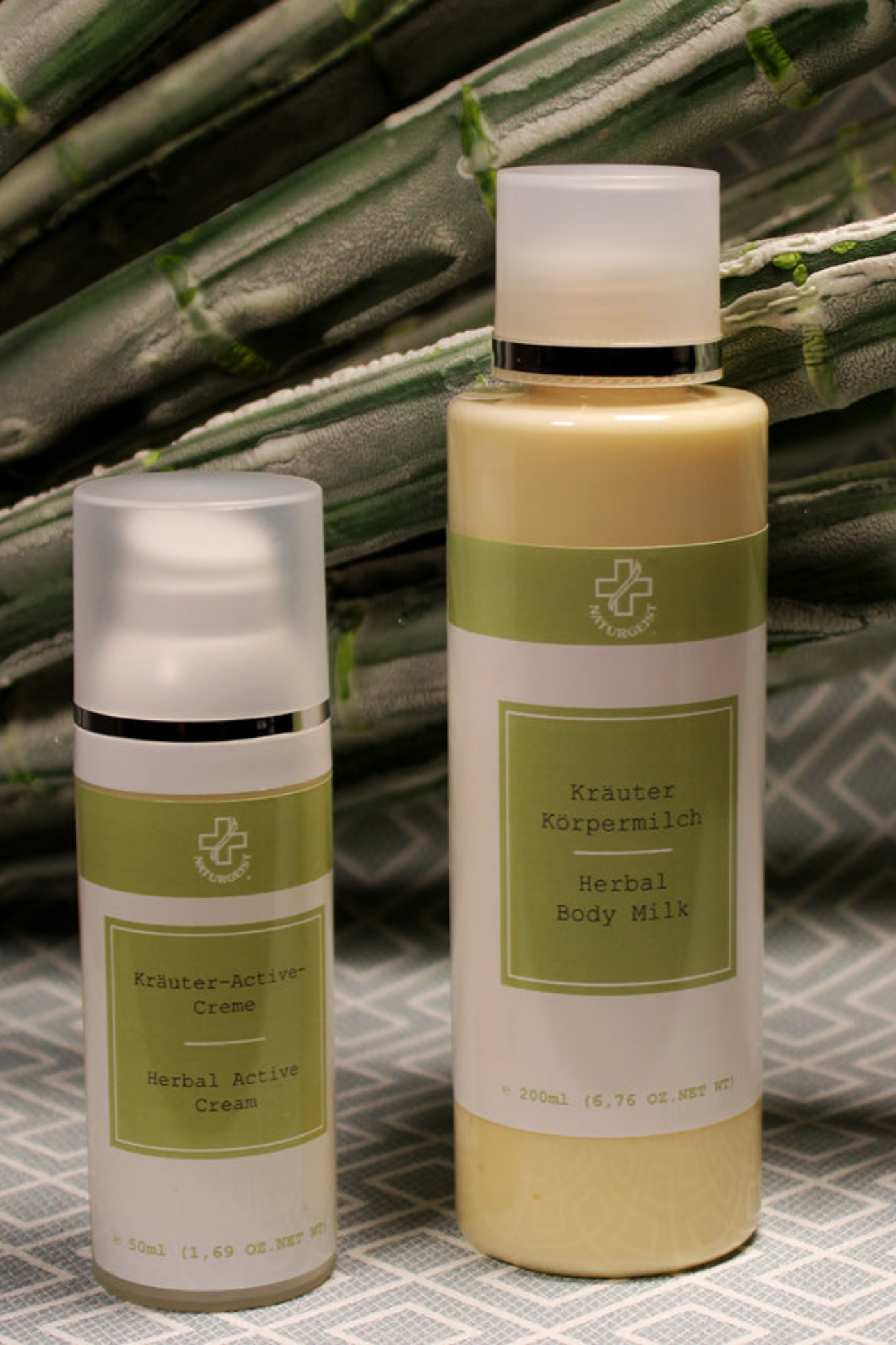 Lait corporel aux herbes