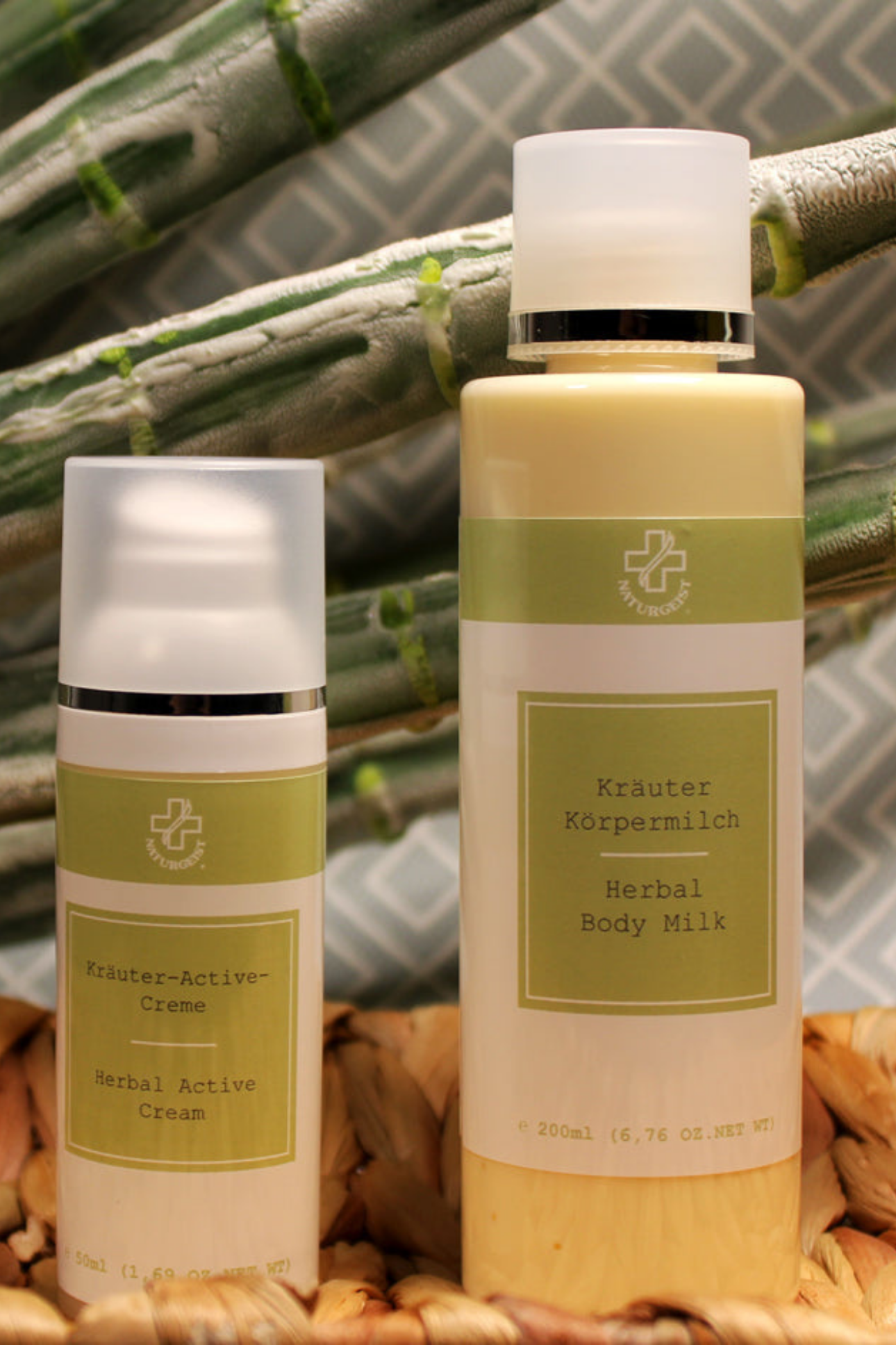 Lait corporel aux herbes