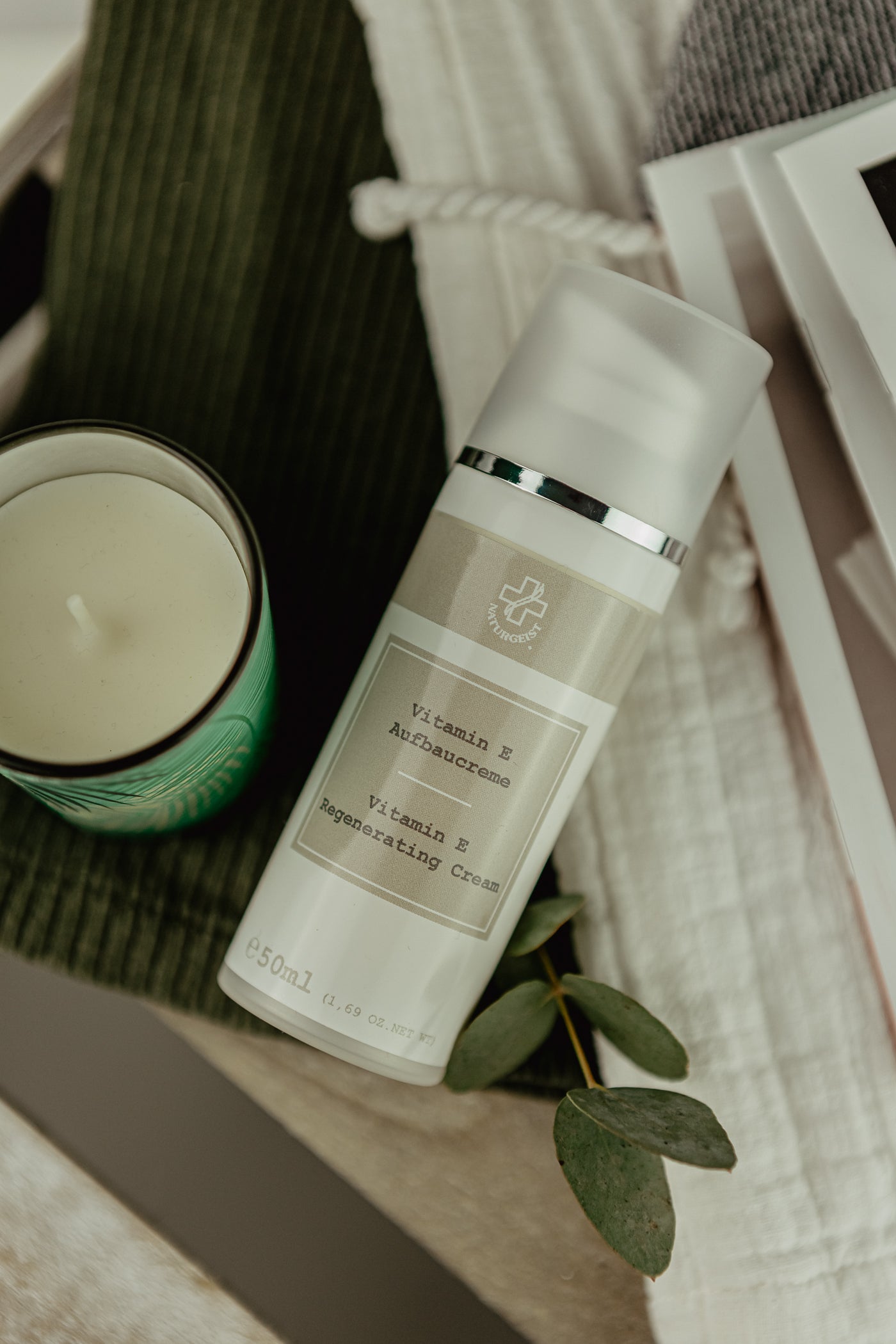 Crème régénérante à la vitamine E