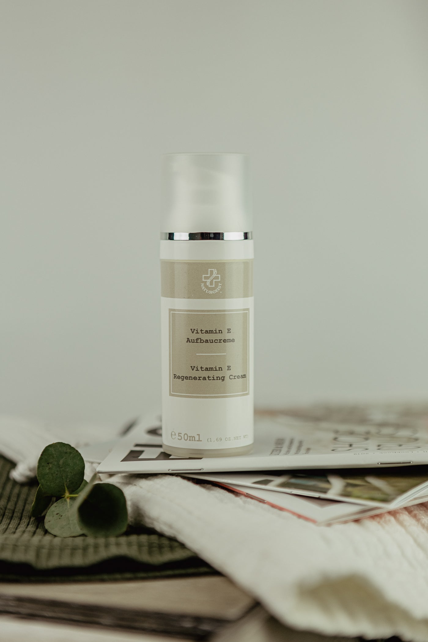 Crème régénérante à la vitamine E
