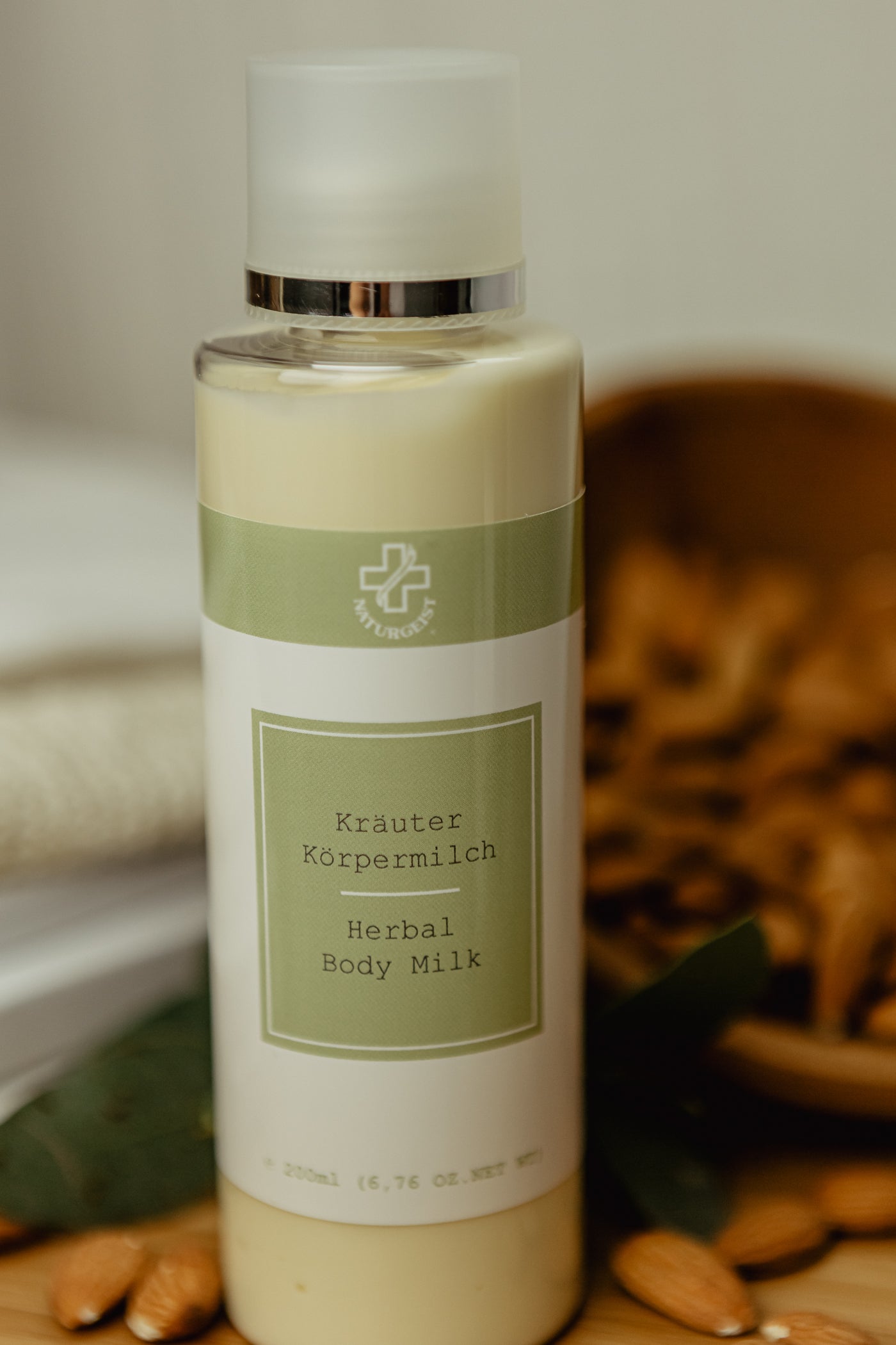 Lait corporel aux herbes