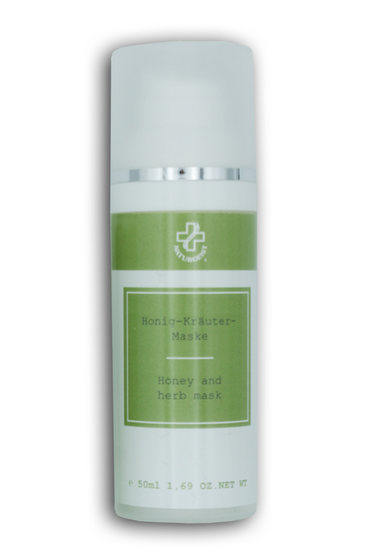 Masque au miel et aux herbes