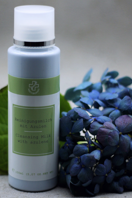 Lait nettoyant à l'azulène