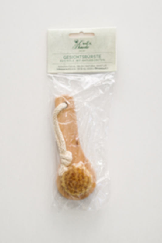 Brosse à visage, soies naturelles