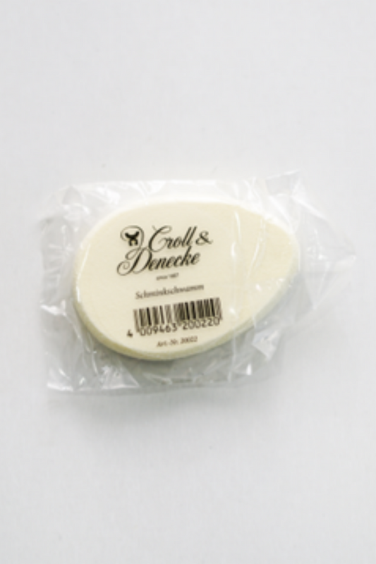 Eponge cosmétique en latex, ovale,  6 *8 cm