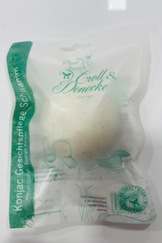 Eponge Konjac naturelle pour le visage